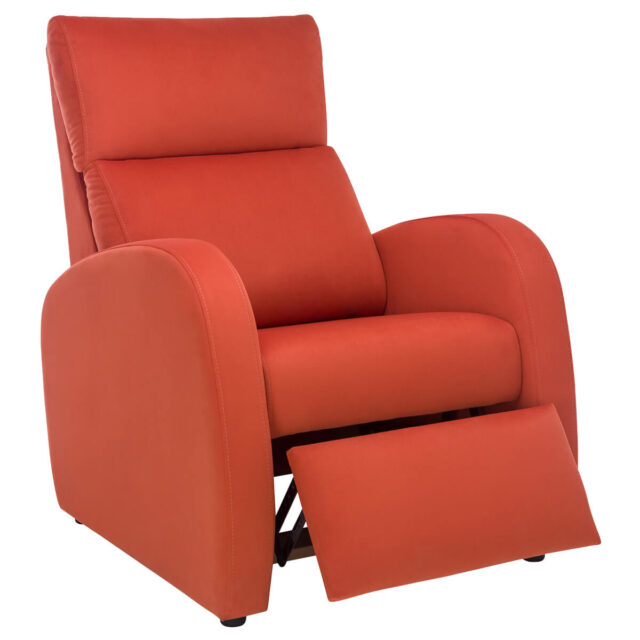 Кресло реклайнер для наращивания ресниц Leset-1 red