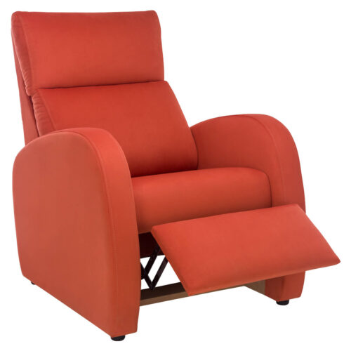 Кресло с реклайнером для наращивания ресниц Leset-1 red