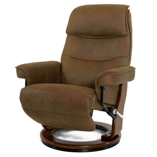 Кресло с рекалйнером Релакс Рио коричневое