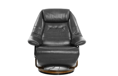 3д визуализация кресла с электрическим реклайнер Релак Конкорд Электро черное
