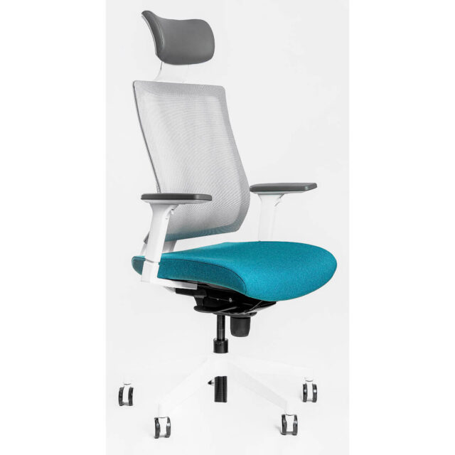 Эргономичное офисное кресло Falto G-1 голубое