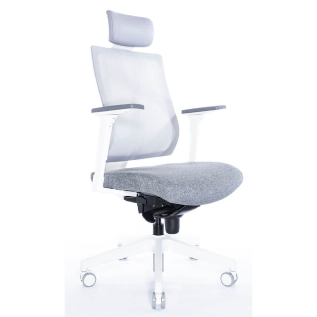 Эргономичное офисное кресло Falto G-1 белое