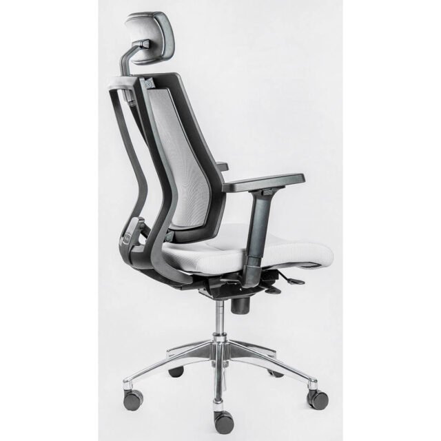 Эргономичное офисное кресло Falto Promax серое