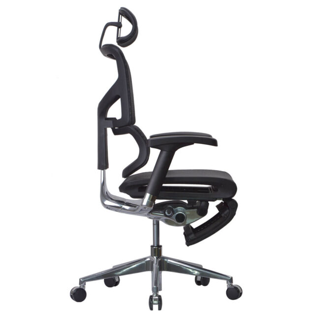 Эргономичное офисное кресло Falto Expert Sail с подножкой черное