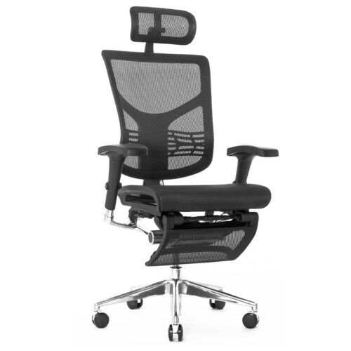 Компьютерное кресло Falto Expert Star с подножкой черное