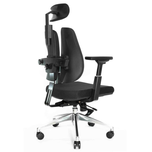 Ортопедическое компьютерное кресло Falto orto aplpha черное